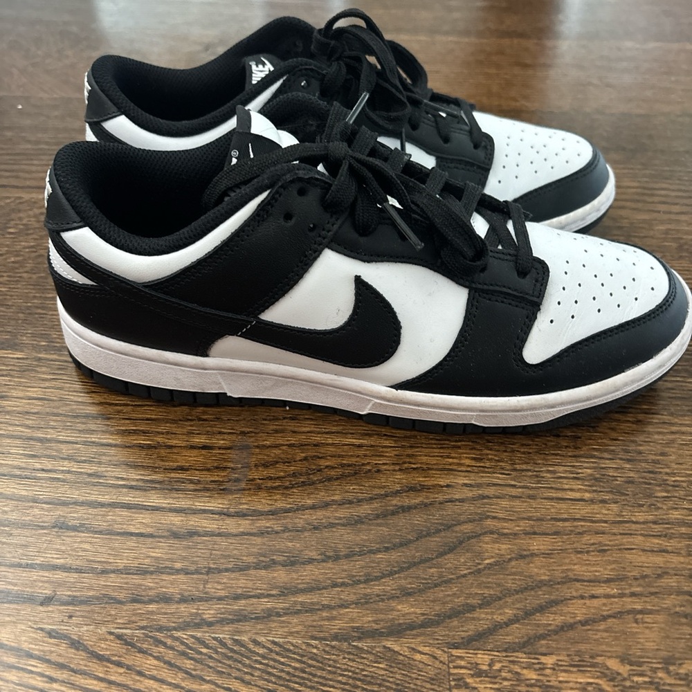 Nike Black and White Low-Top Sneakers